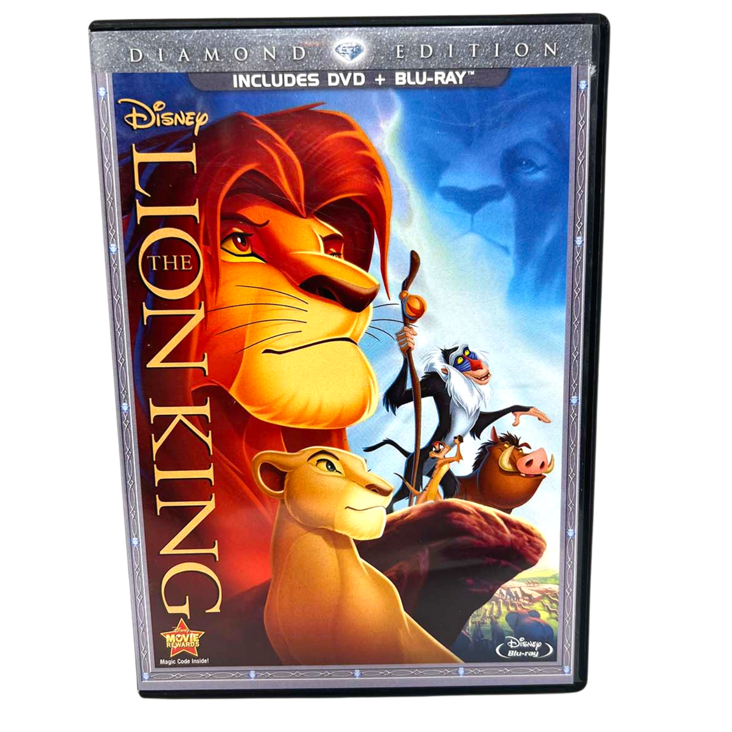 Disney The Lion King (DVD + Blu-ray) Classic Diamond Edition Good Condition!!!