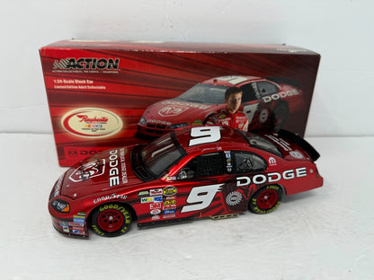 Action Nascar #9 Kasey Kahne Nextel ROTY 2004 Dodge Intrepid 1:24 Diecast Signed