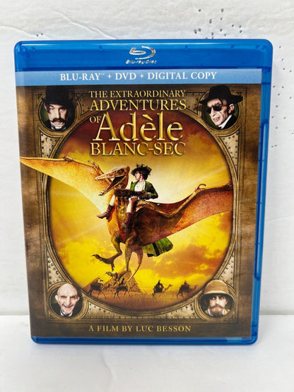 Extraordinary Adventures of Adèle Blanc-Sec (Blu-ray) Fantasy Good Condition!!!