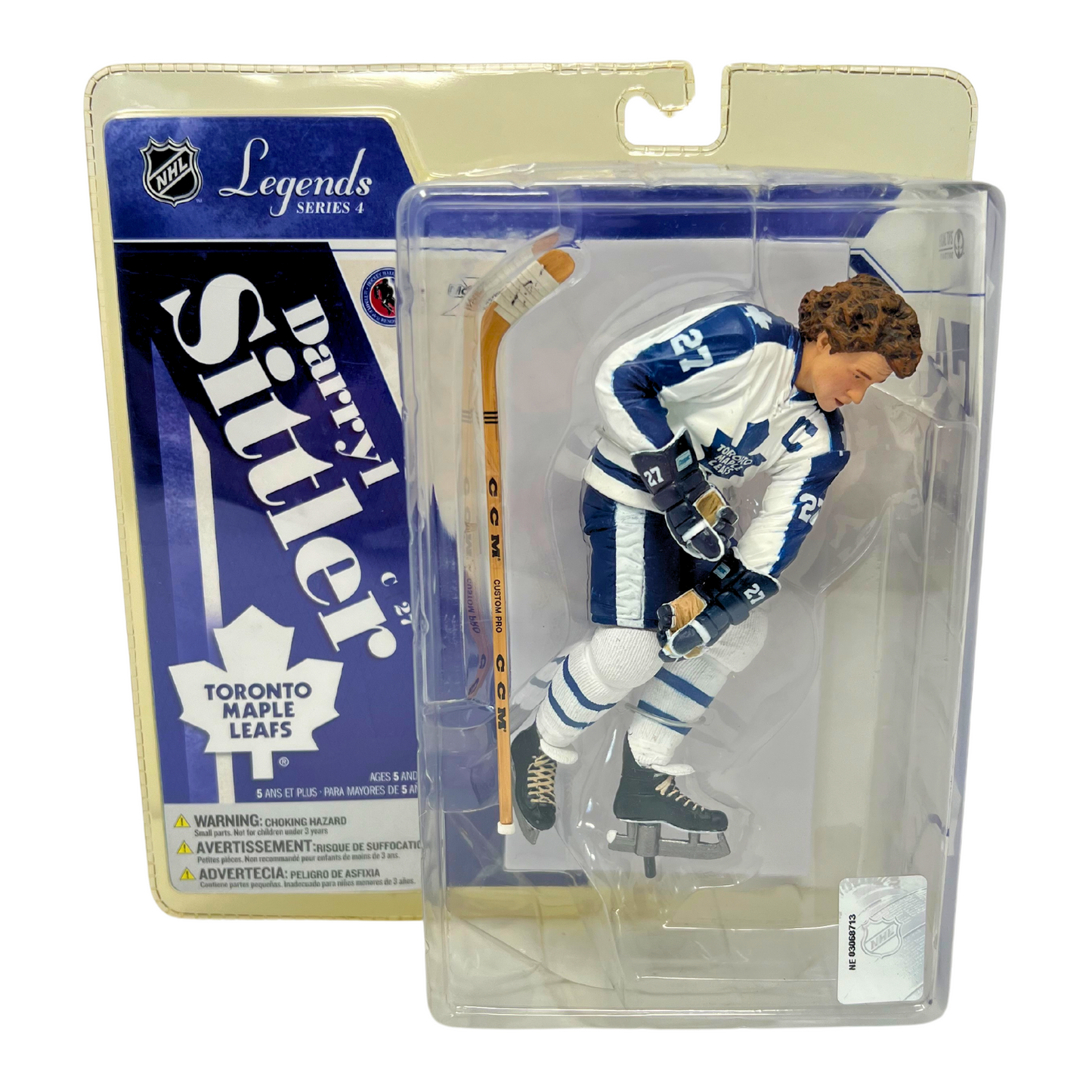 Mcfarlane NHL Darryl Sittler Toronto Maple Leafs Legends Series 4 Figure