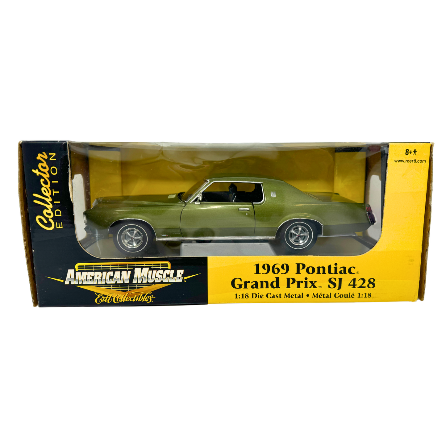 Ertl American Muscle 1969 Grand Prix SJ 428 Collector Edition 1:18 Diecast