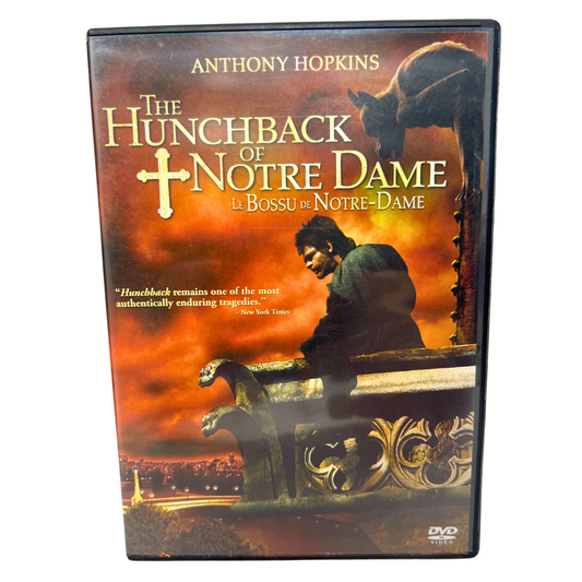 The Hunchback of Notre Dame (DVD) Anthony Hopkins Drama Good Condition!!!