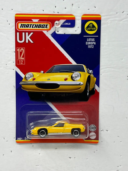 Matchbox UK Lotus Europa 1972 1:64 Diecast V2