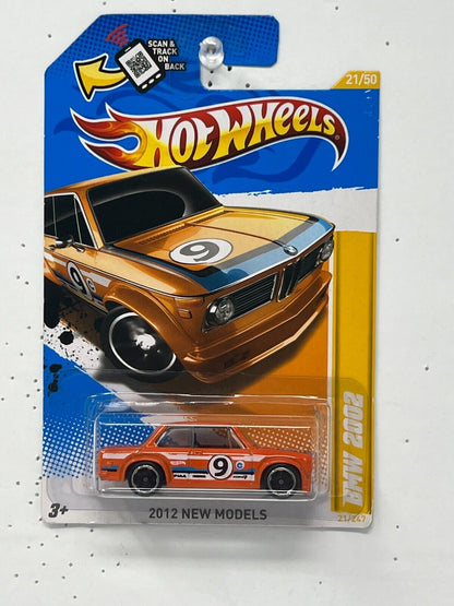 Hot Wheels 2012 New Models BMW 2002 1:64 Diecast