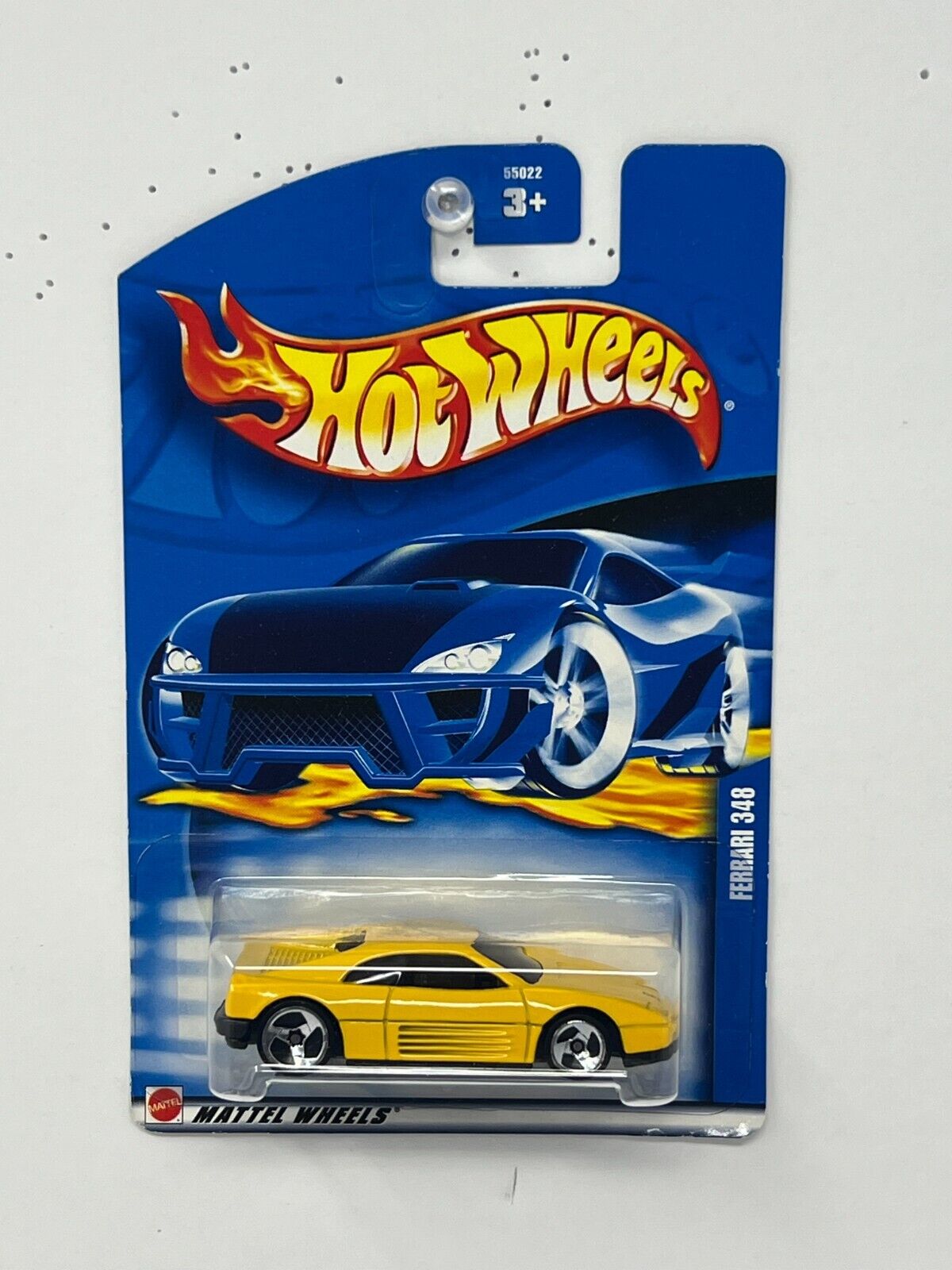 Hot Wheels Ferrari 348 Yellow 1:64 Diecast