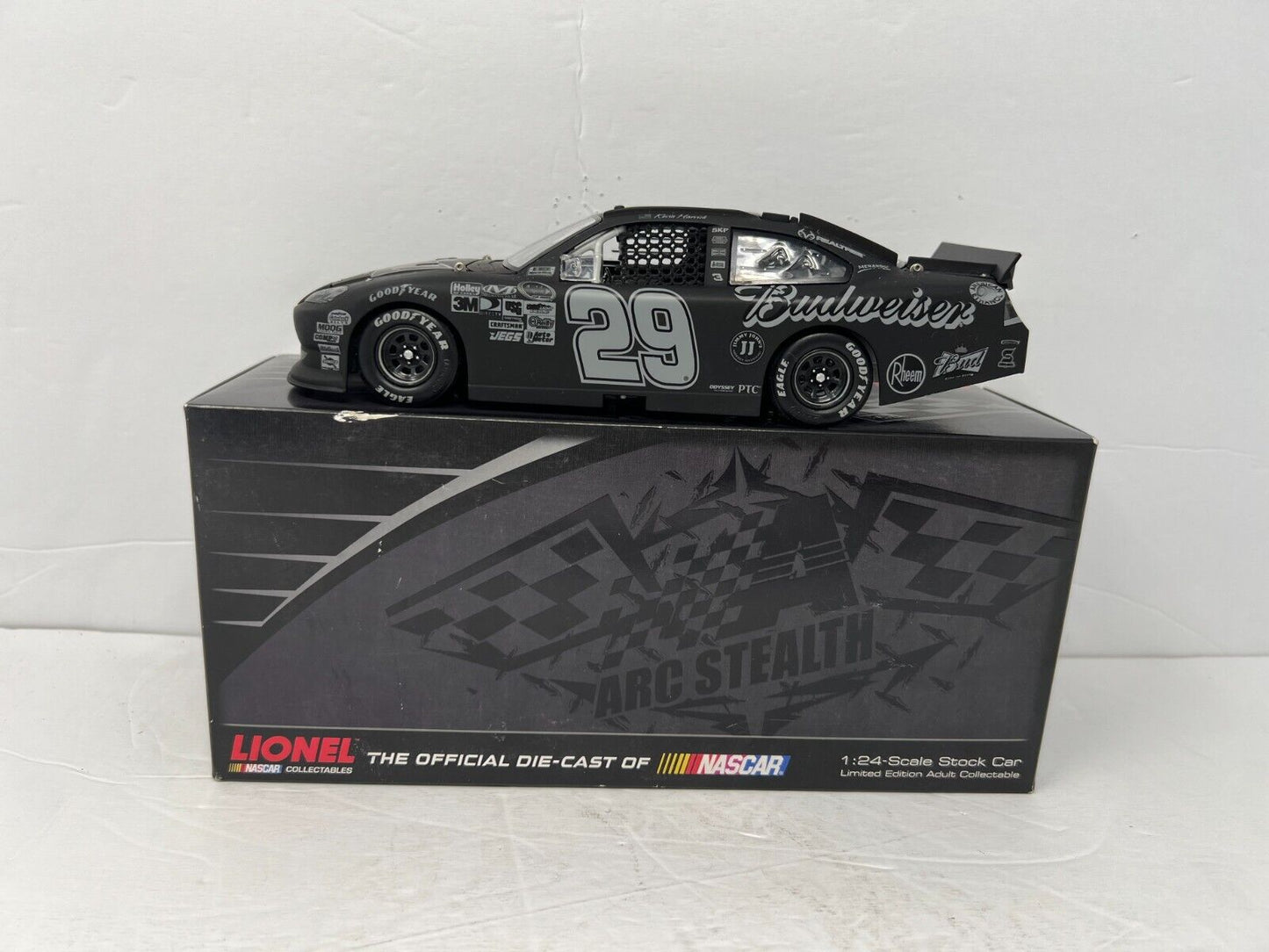 Lionel Nascar #29 Kevin Harvick Budweiser 2011 Impala ARC Stealth 1:24 Diecast