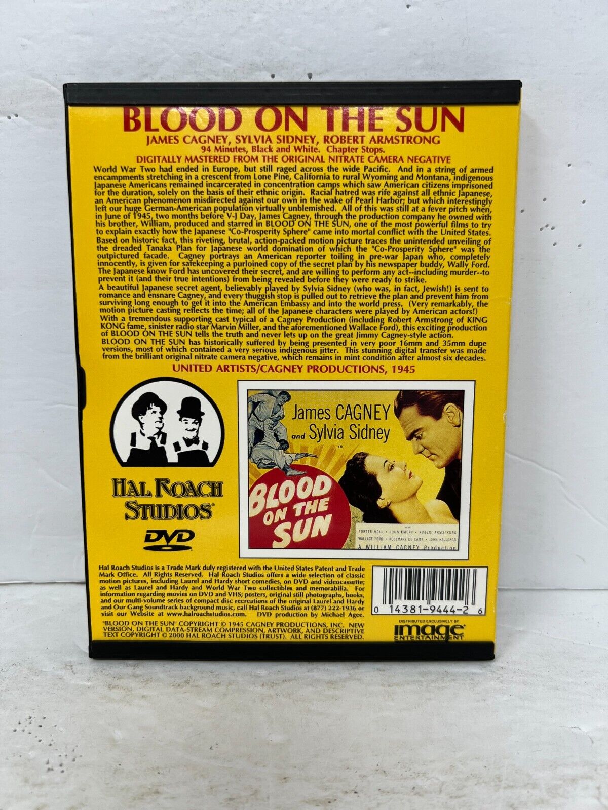 Blood on the Sun (DVD) Drama Good Condition!!!