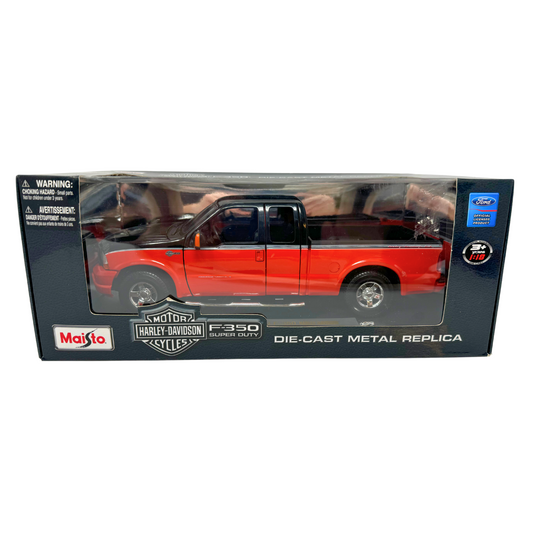 Maisto Harley Davidson 2004 Ford F-350 Super Duty 1:18 Diecast