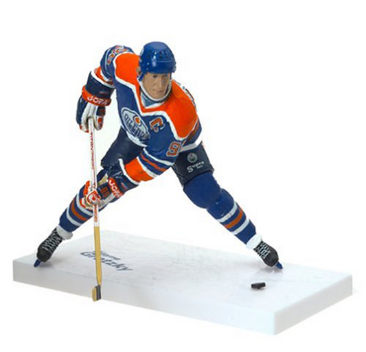 Mcfarlane NHL Wayne Gretzky Edmonton Oilers Blue Jersey Legends Series 1 Figure