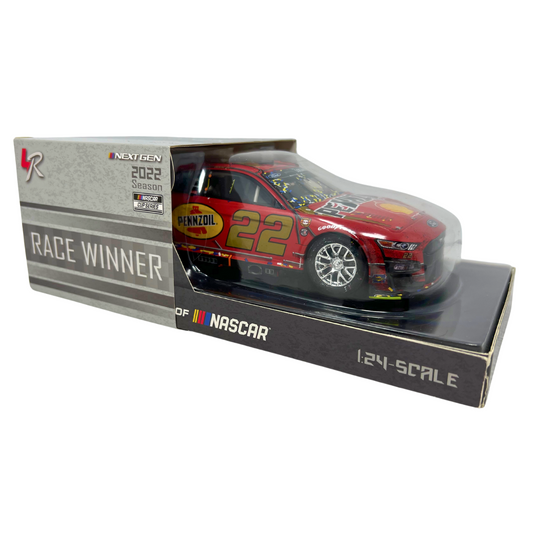 Lionel Nascar #22 Joey Logano Shell Darlington Win 2022 Mustang 1:24 Diecast