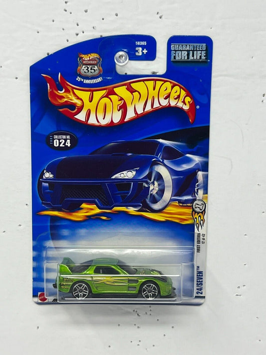Hot Wheels First Edition 24 Seven JDM 1:64 Diecast Green