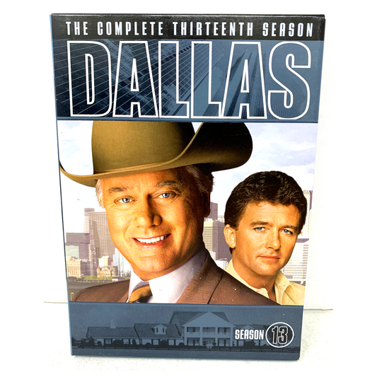 Dallas Season 13 (DVD) TV Series Boxset  Good Condition!!!