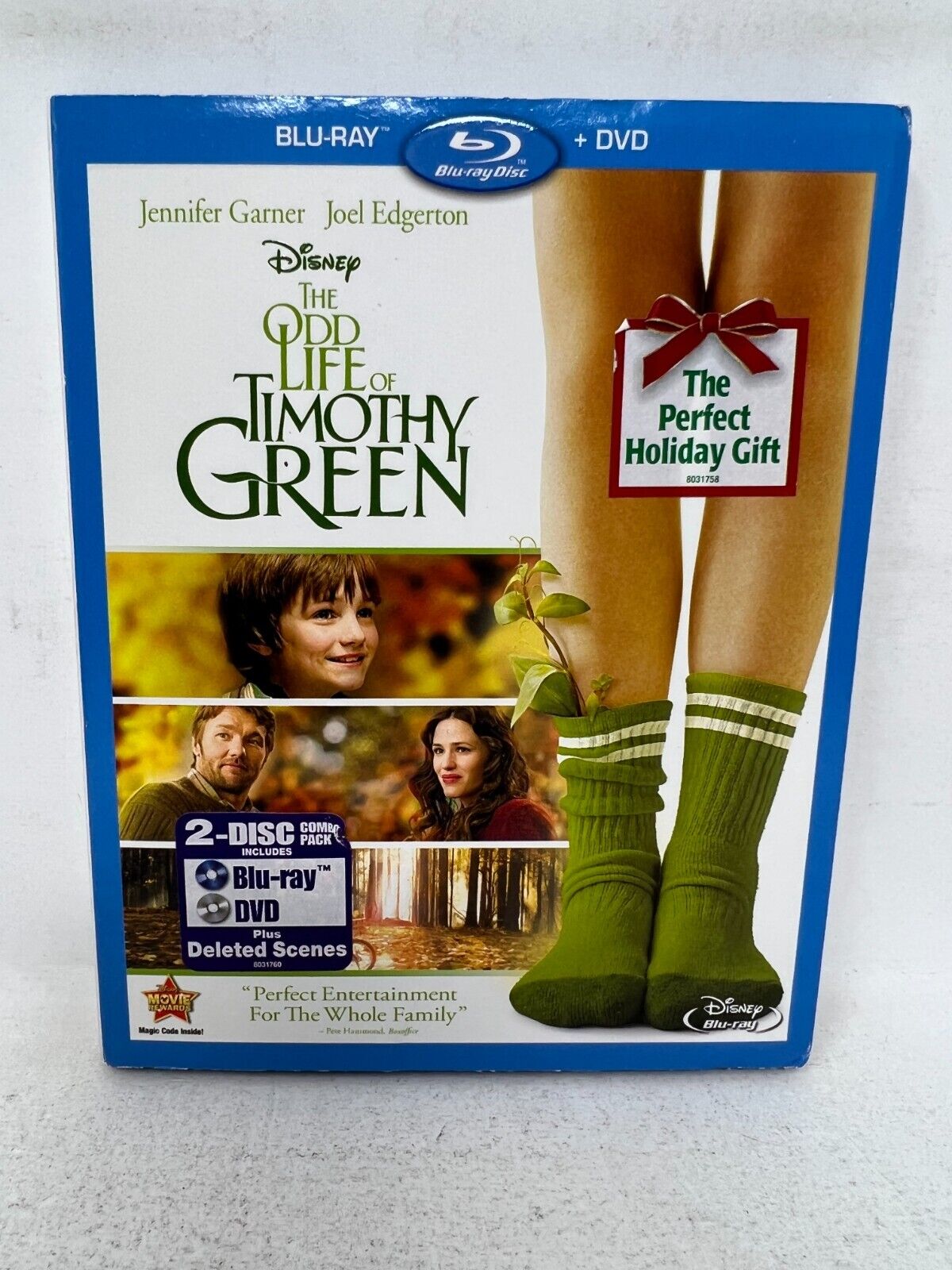 The Odd Life of Timothy Green (Blu-ray) Disney Live Action Good Condition!!!