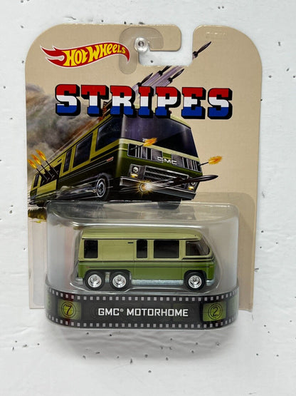 Hot Wheels Retro Entertainment Stripes GMC Motorhome 1:64 Diecast