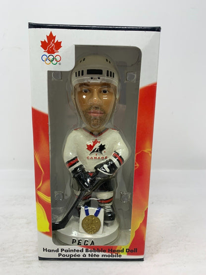 Michael Peca NHL Team Canada 2002 Olympic Gold Medal Bobblehead Figure