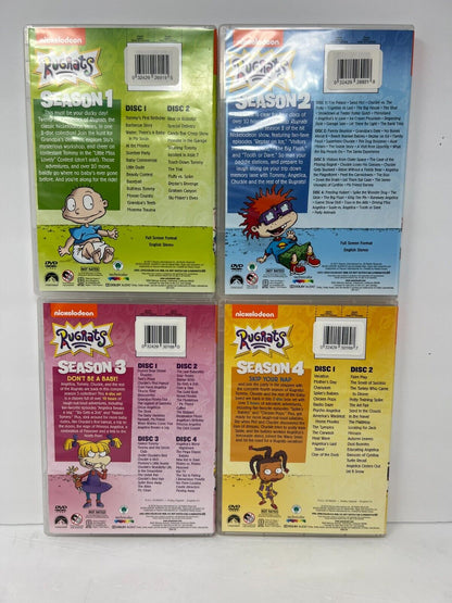 Rugrats Seasons 1-4 (DVD) Nickelodeon TV Series Boxset Good Condition!!!