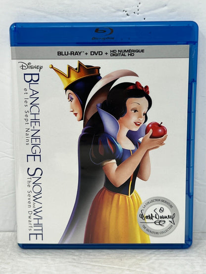 Snow White and the Seven Dwarfs (Blu-ray) Disney Classic Good Condition!!!