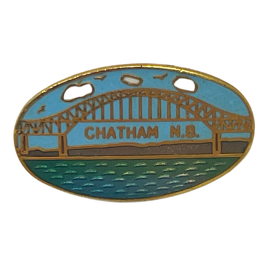 Chatham New Brunswick Souvenir Cities & States Lapel Pin SP3