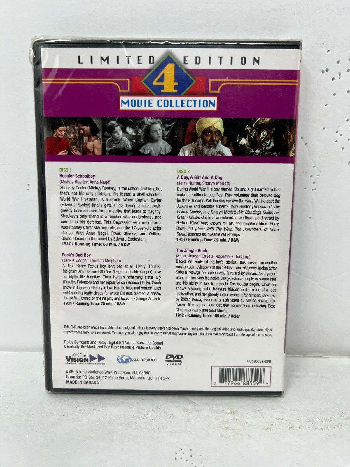 Children's Classics Vol.2  (DVD) Family New and Sealed!!!