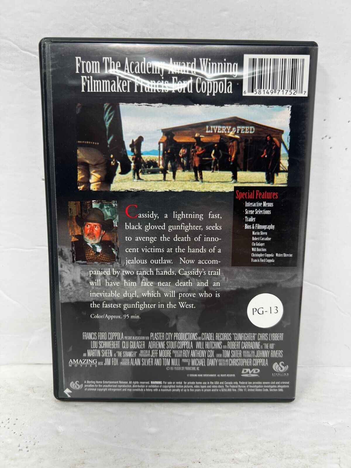 Gunfighter (DVD) Western Good Condition!!!