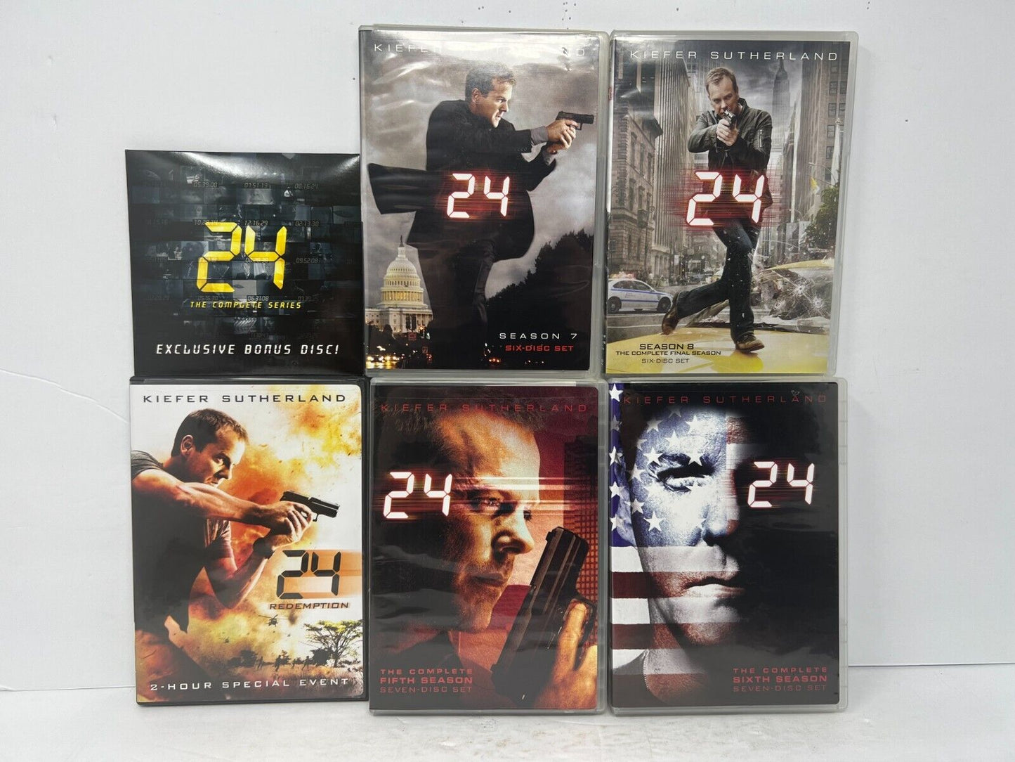 24: The Complete TV Series (DVD) Boxset Good Condition!!!