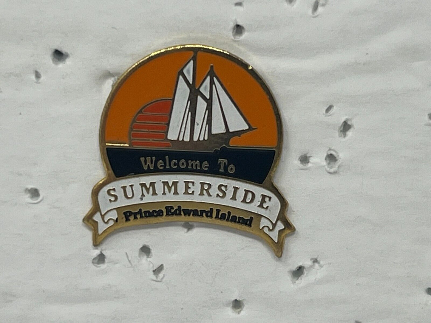 Summerside Prince Edward Island PEI Souvenir Cities & States Lapel Pin SP4