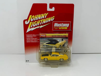 Johnny Lightning Mustang and Fords 1969 Ford Torino Talladega 1:64 Diecast