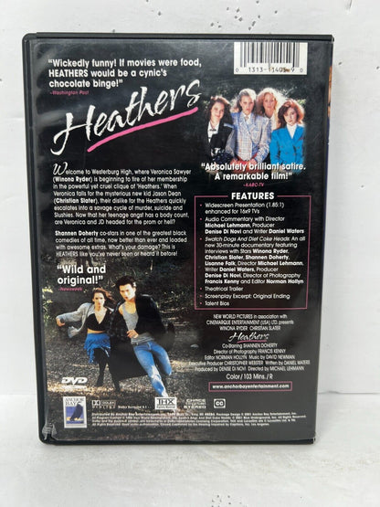 Heathers (DVD) Comedy Good Condition!!!