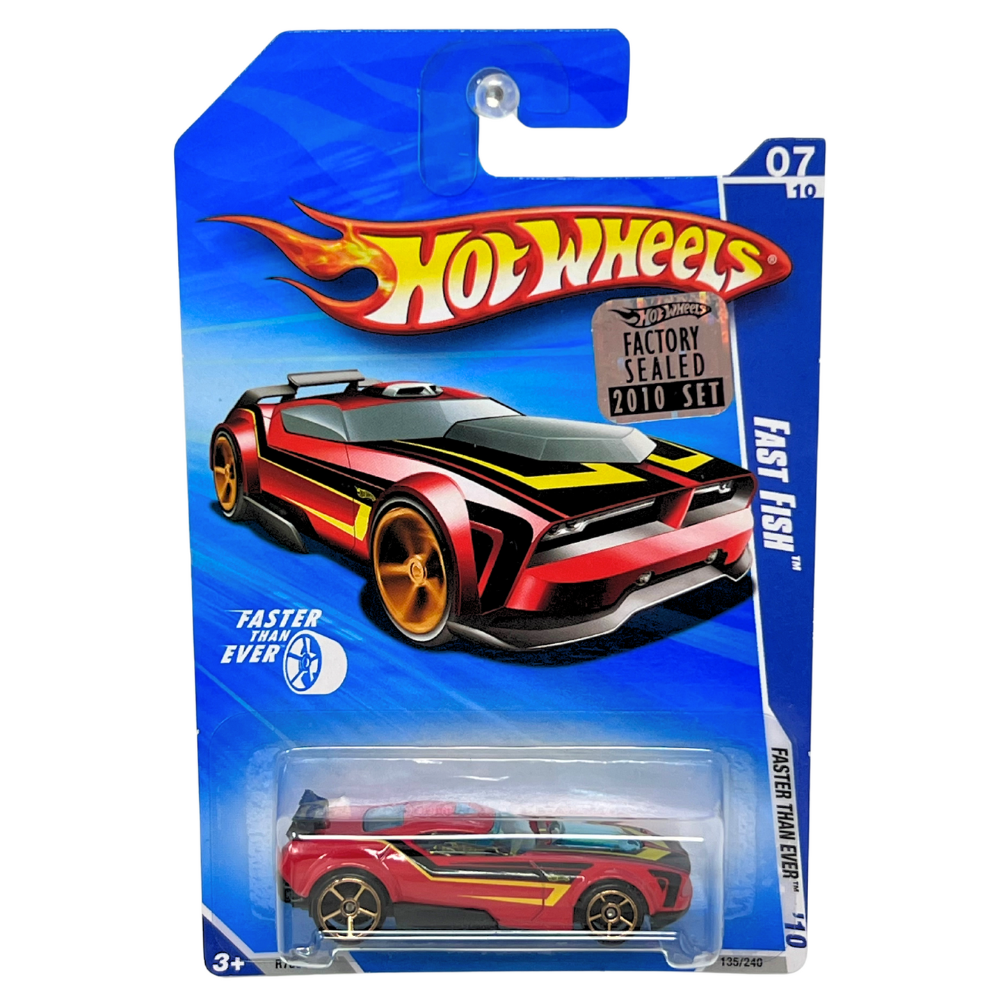 Hot Wheels Faster Than Ever Fast Fish 1:64 Diecast Factory Sealed