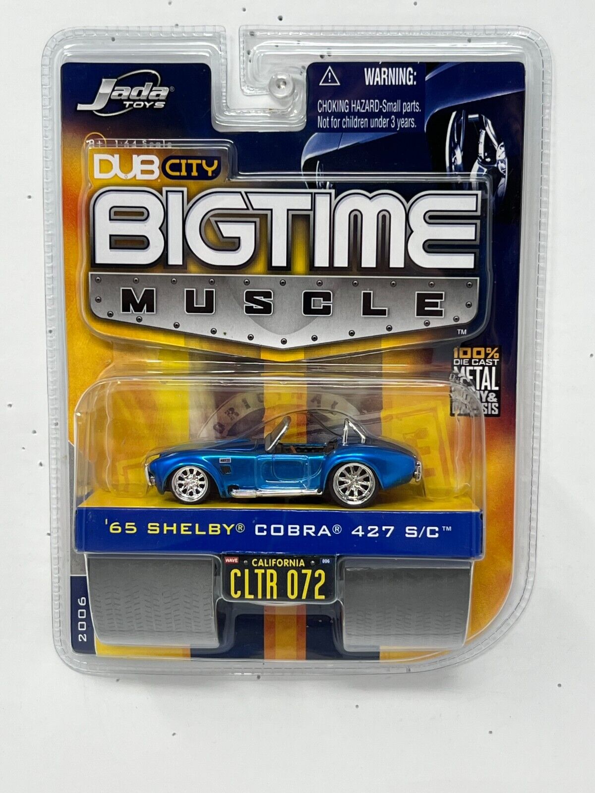 Jada Dub City Bigtime Muscle 1965 Shelby Cobra 427 SC 1:64 Diecast