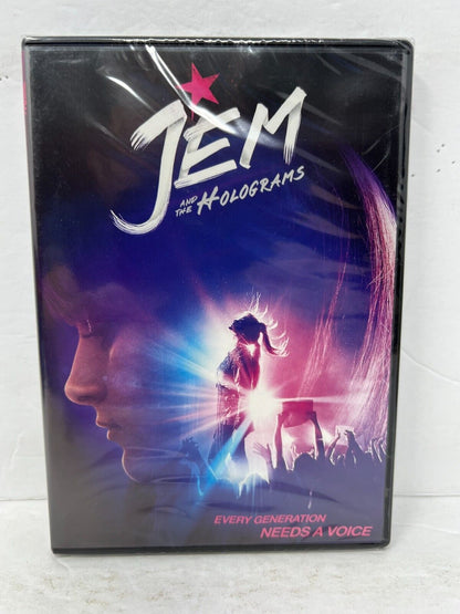 Jem and the Holograms (DVD) Music Brand New and Sealed!!!