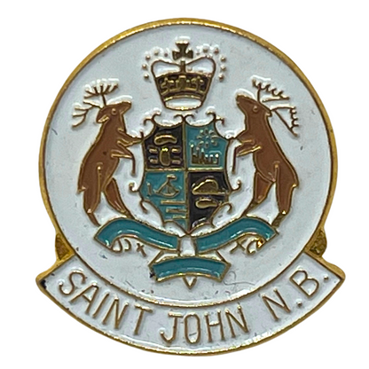 Saint John New Brunswick Souvenir Cities & States Lapel Pin SP5 V8