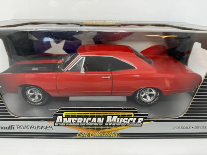 Ertl American Muscle 1969 Plymouth Roadrunner 1:18 Diecast