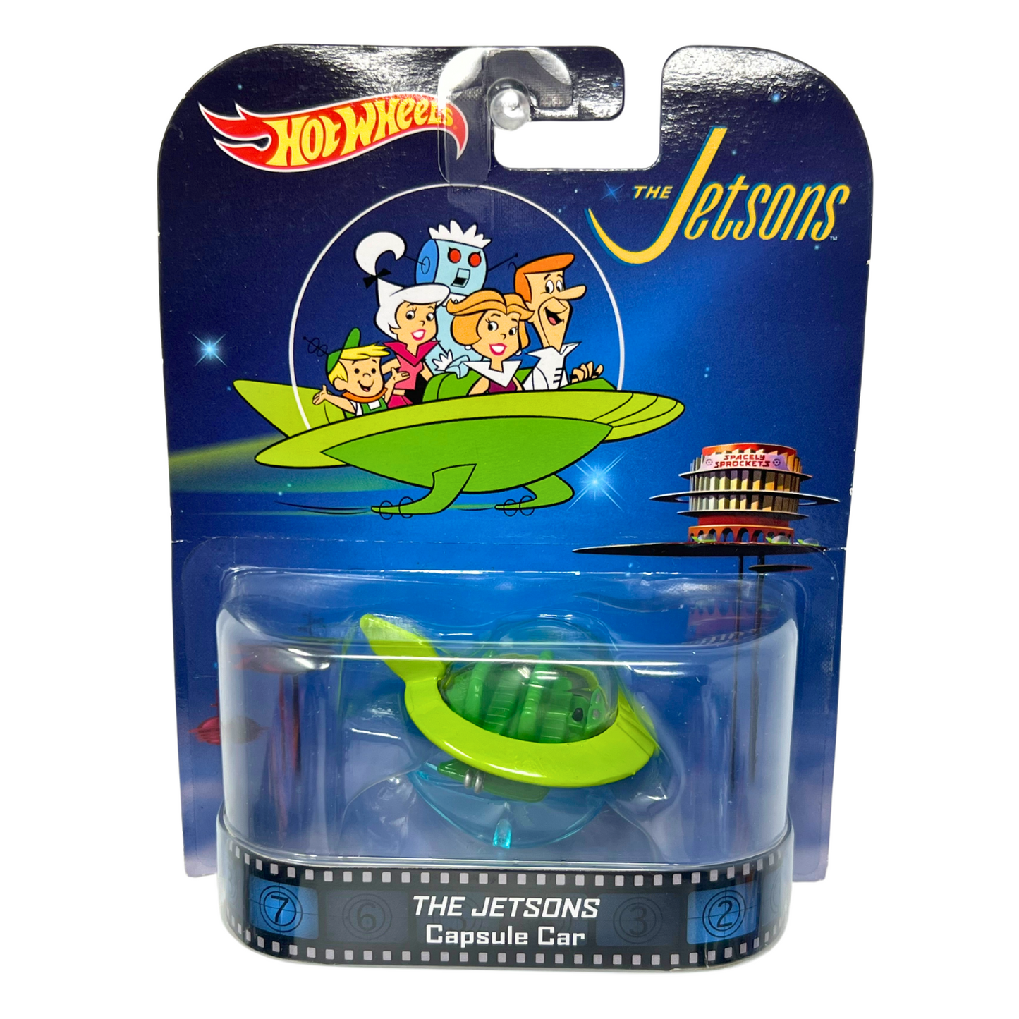 Hot Wheels Retro Entertainment The Jetsons Capsule Car 1:64 Diecast