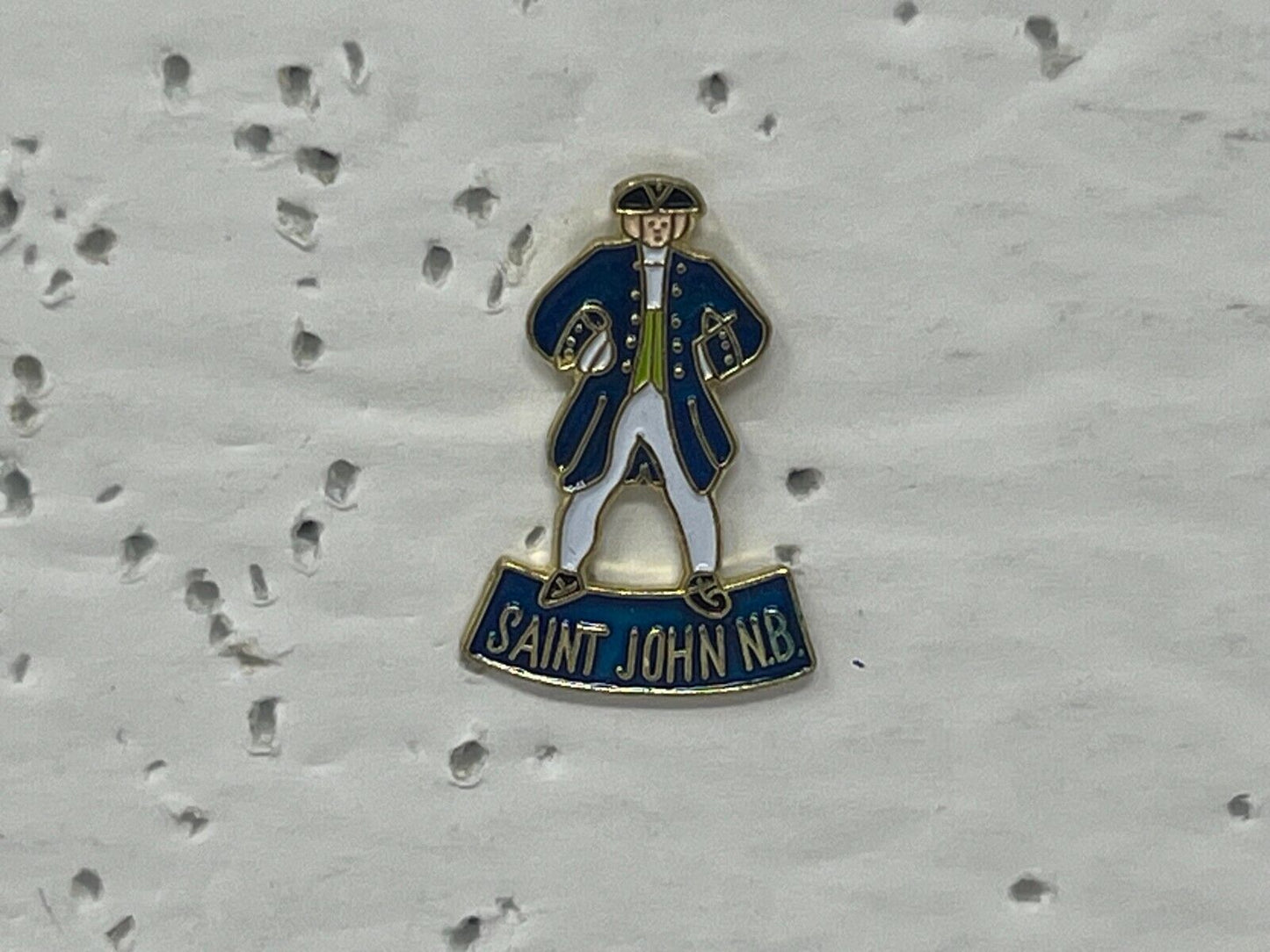 Saint John New Brunswick Souvenir Cities & States Lapel Pin SP5 V3