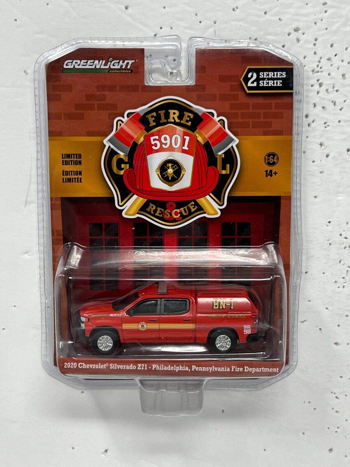 Greenlight Fire & Rescue 2020 Chevrolet Silverado Z71 1:64 Diecast