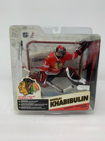 Mcfarlane NHL Series 12 Nikolai Khabibulin Chicago Blackhawks 6 Inch Figure