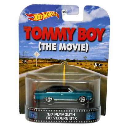 Hot Wheels Retro Entertainment Tommy Boy '67 Plymouth Belvedere GTX 1:64 Diecast