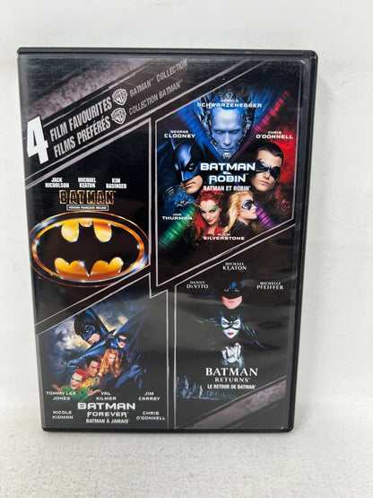 4 Film Favourites Batman Collection (DVD) DC Movie Good Condition!!!