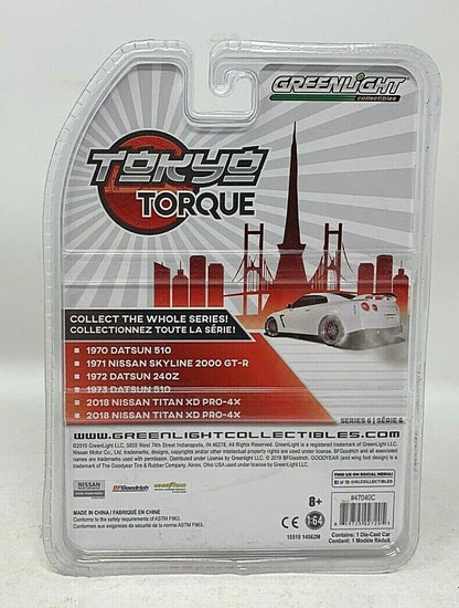 Greenlight 1972 Datsun 240z Tokyo Torque (Series 6) 1:64 Diecast