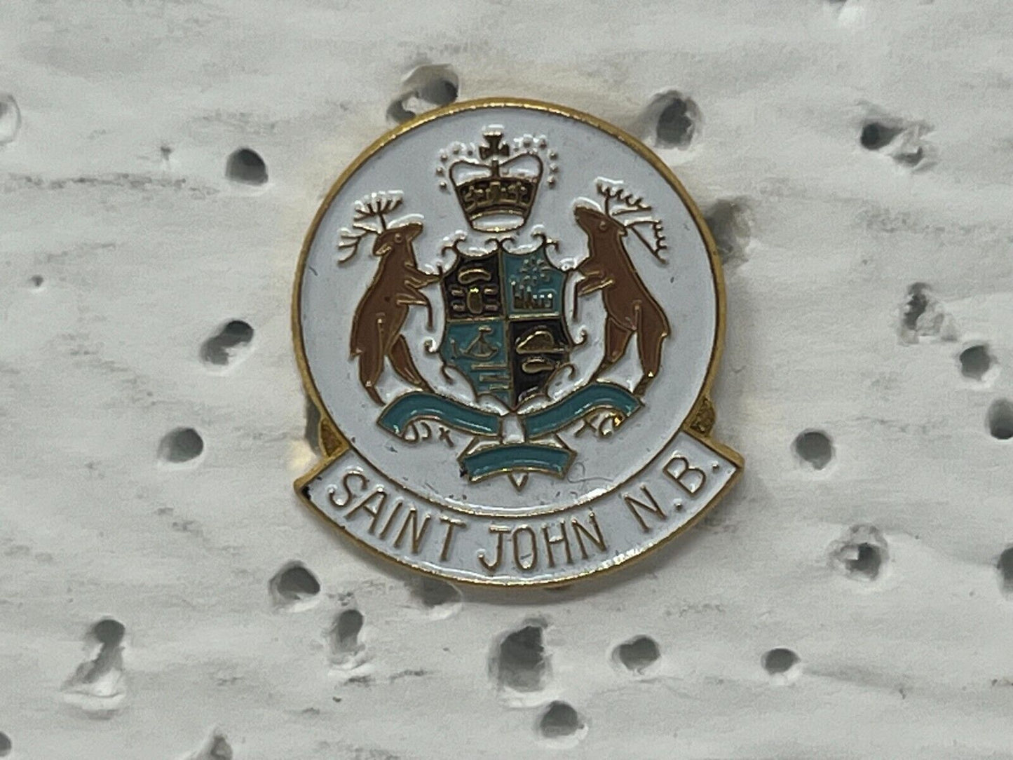 Saint John New Brunswick Souvenir Cities & States Lapel Pin SP5 V7