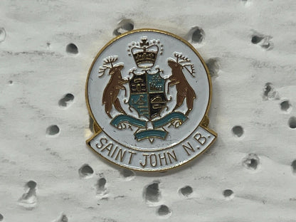 Saint John New Brunswick Souvenir Cities & States Lapel Pin SP5 V7