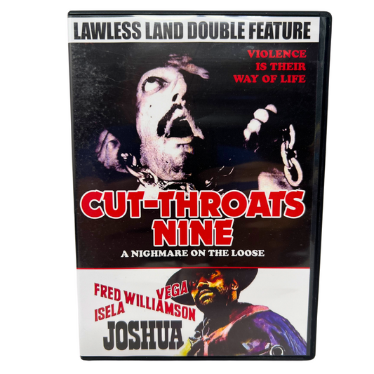 Cut-Throats Nine / Joshua (DVD) Western Good Condition!!!