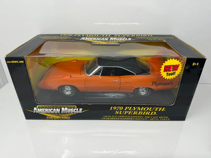 Ertl American Muscle 1970 Plymouth Superbird 1:18 Diecast Orange