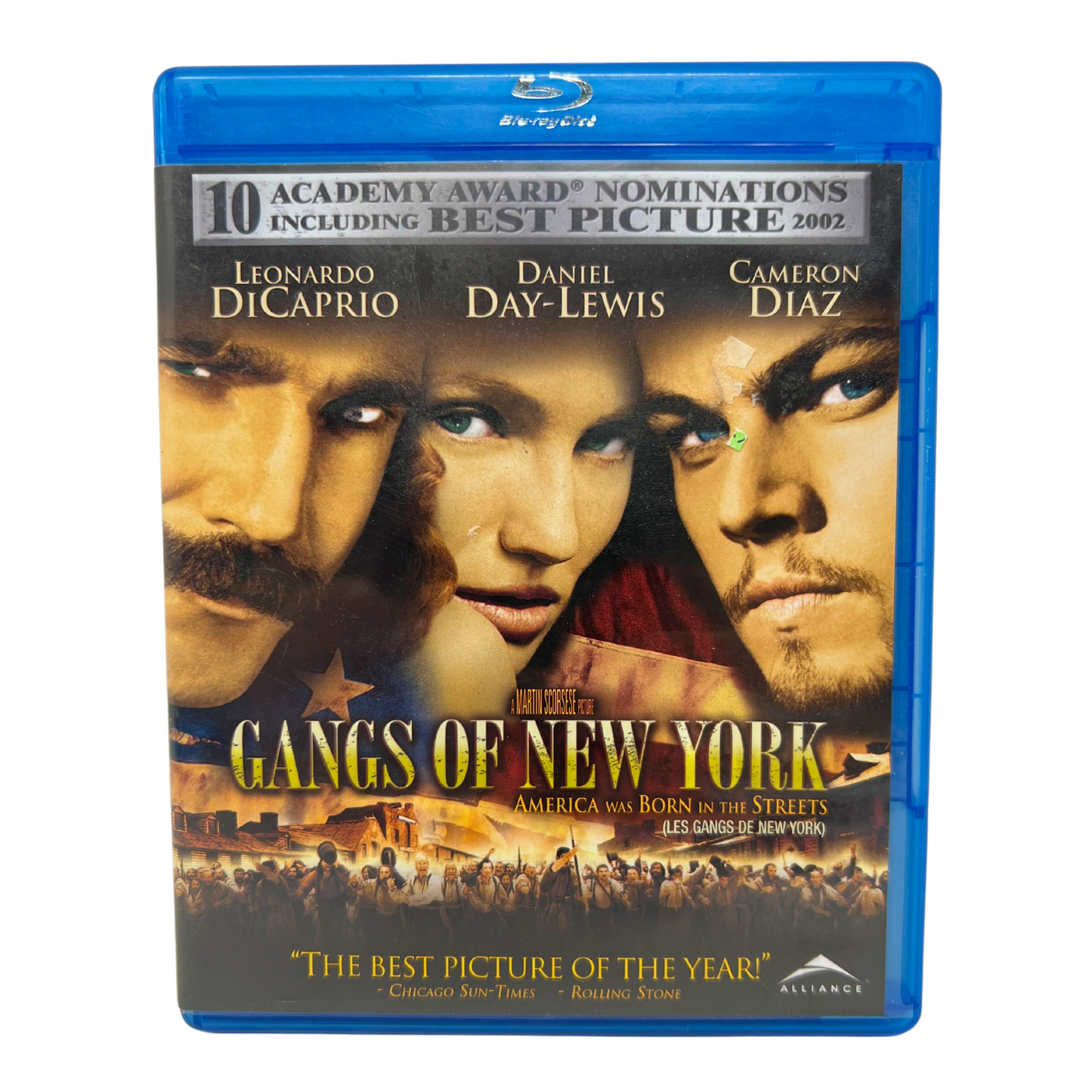 Gangs of New York (Blu-ray) Crime Good Condition!!!