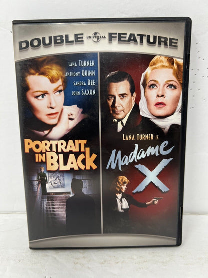 Portrait In Black / Madame X (DVD) Crime Good Condition!!!