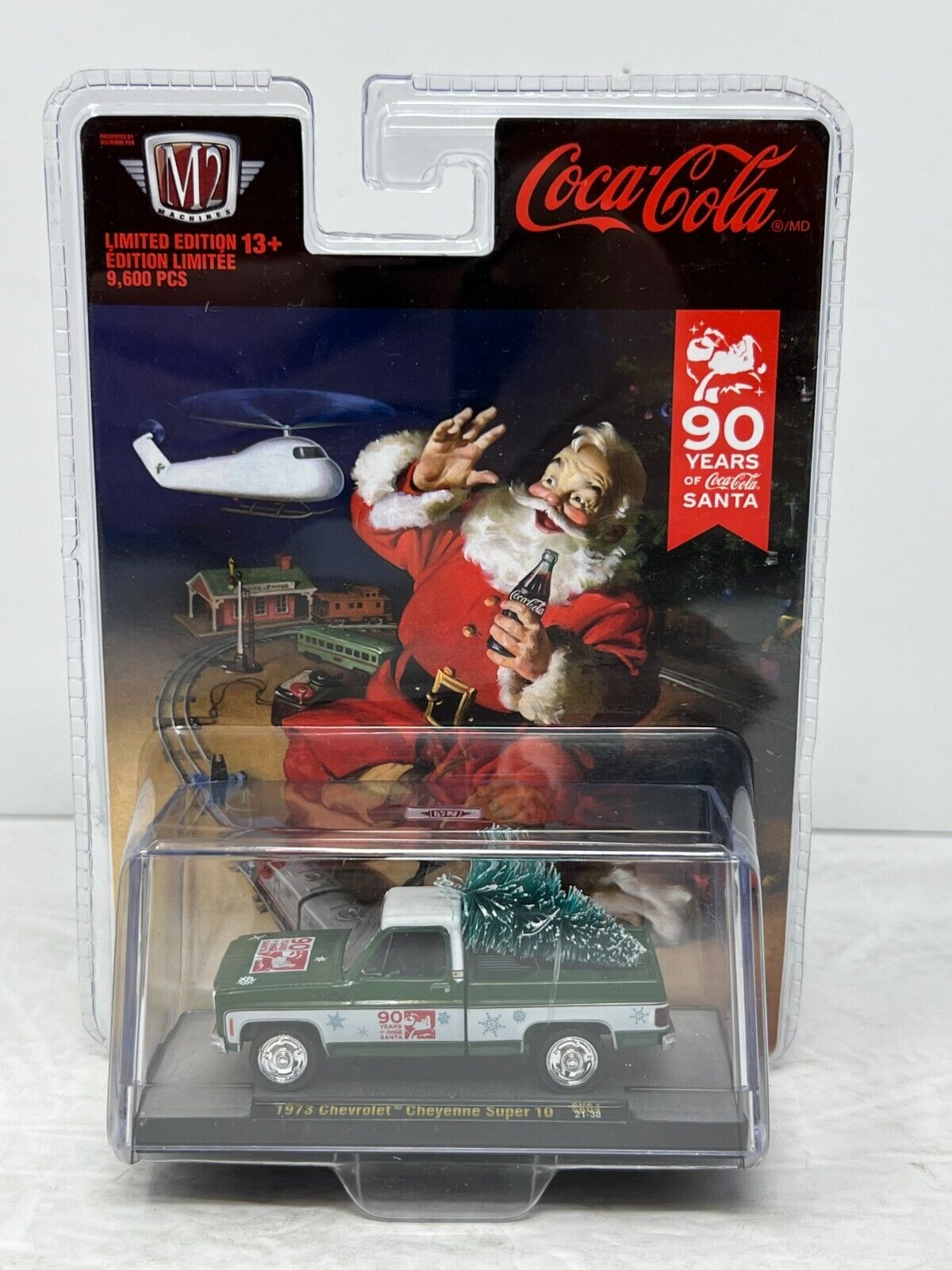 M2 Machines Coca-Cola 1973 Chevrolet Cheyenne Super 1:64 Diecast