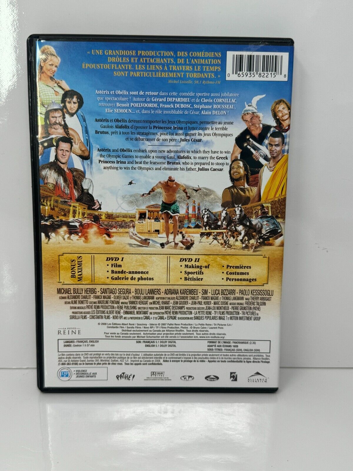 Asterix at the Olympic Games (DVD) Adventure Good Condition!!!