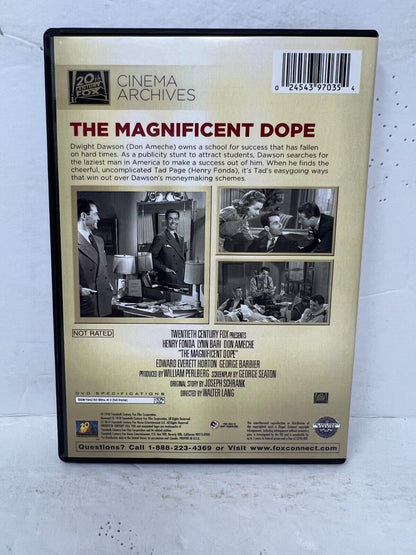 The Magnificent Dope (DVD) Comedy Good Condition!!!