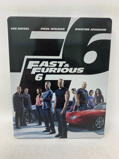 Fast & Furious 6 (Blu-ray) STEELBOOK Good Condition!!!